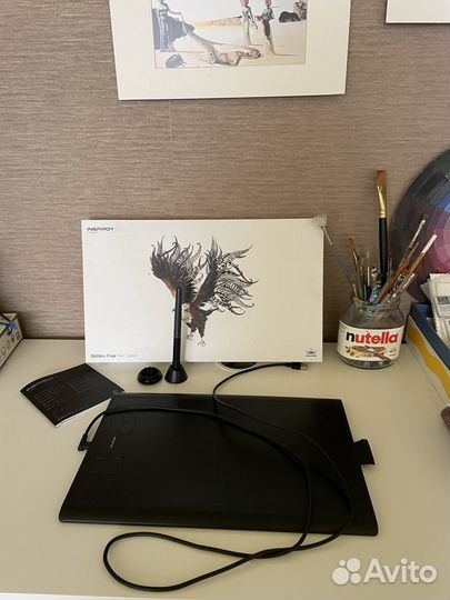 Графический планшет Huion Inspiroy H1060P с пером