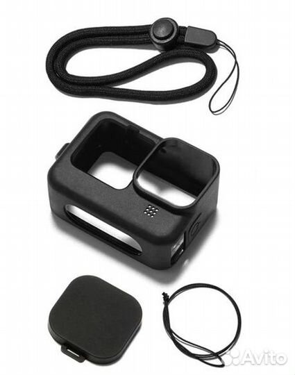 Силиконовый чехол с крышкой для GoPro 9 / 10 / 11