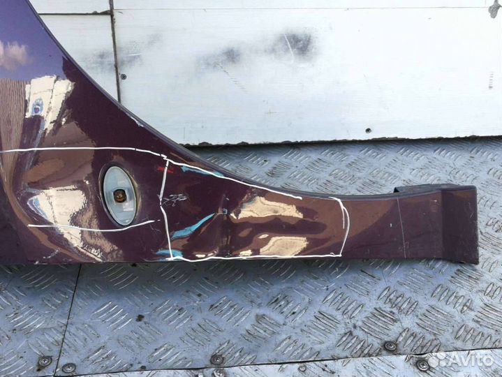 Крыло переднее правое Peugeot 407 2007