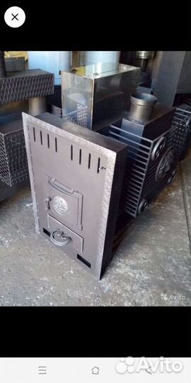 Печь для бани на три помещения