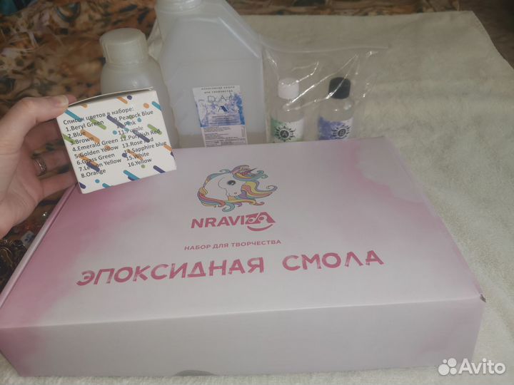 Набор для творчества из эпоксидной смолы молды