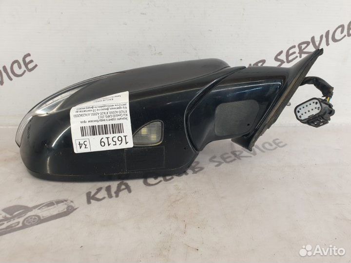 Зеркало заднего вида боковое правое Kia Ceed JD