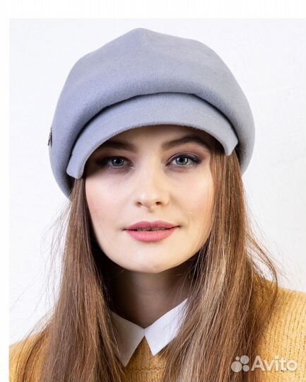 Кепка + снуд, светло серый набор