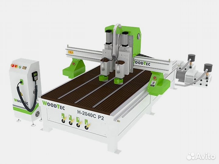 Фрезерный станок по дереву с чпу WoodTec H2040CP2