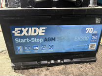 Аккумулятор exide EK700 AGM