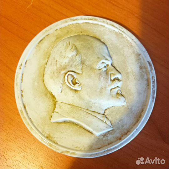 Фарфоровое пано СССР Ленин