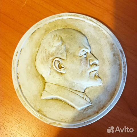 Фарфоровое пано СССР Ленин