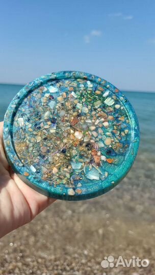 Подставки под кружку из эпоксидной смолы