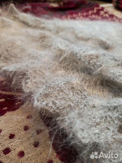 Платок шаль шерстяной