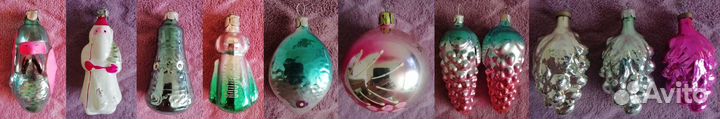 Елочные игрушки СССР