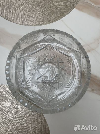 Хрусталь салатник из Германии