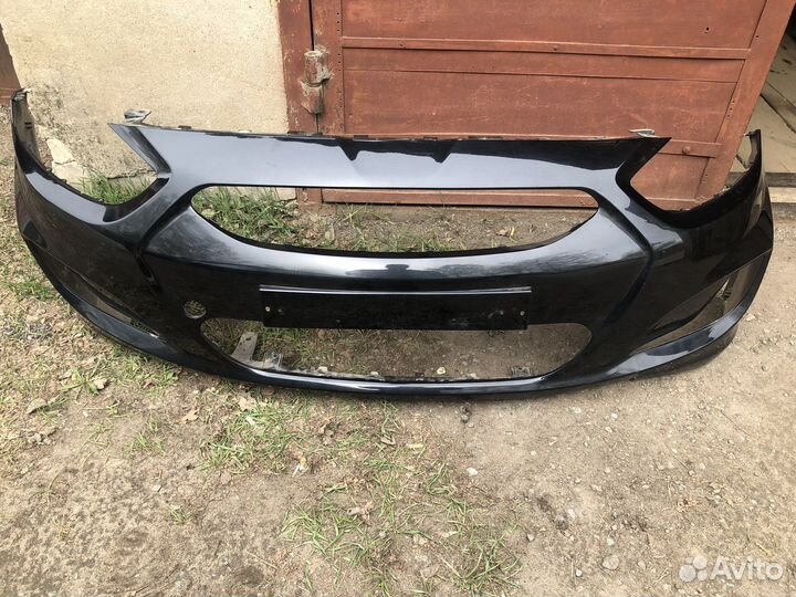 Бампер hyundai solaris оригинал