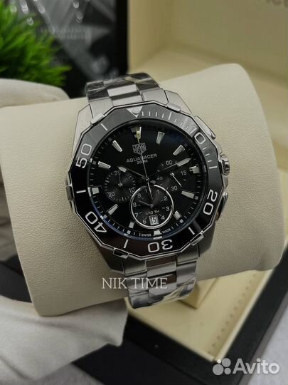 Брутальные мужские часы Tag Heuer