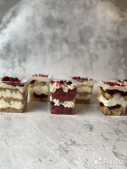 Порционные десерты