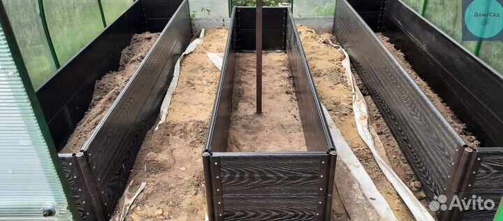 Грядки усиленные полимерные