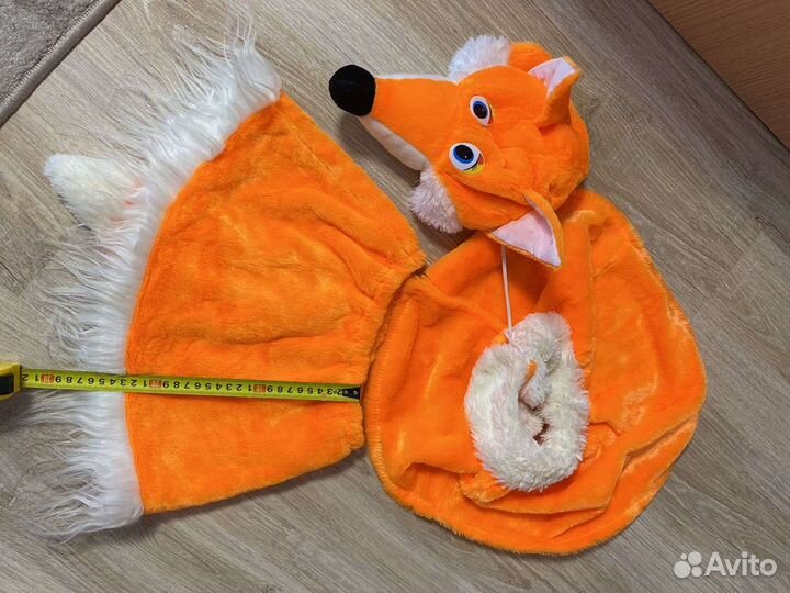 Карнавальный костюм для девочки лиса прокат