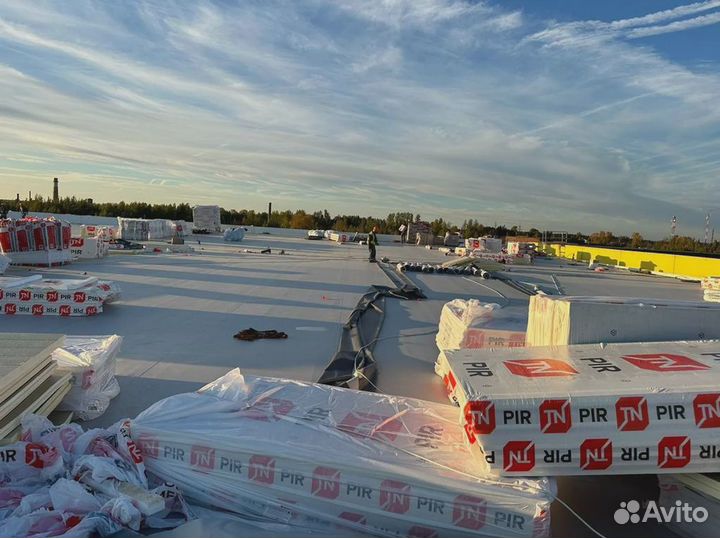 Ремонт плоской крыши