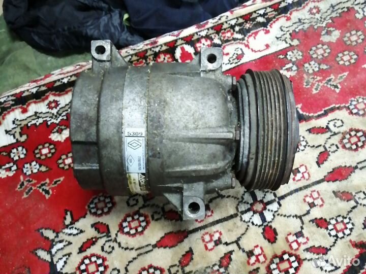 Компрессор кондиционера рено меган 1