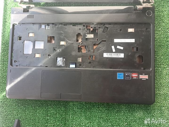 Корпус крышка рамка поддон топкейс samsung np355e5