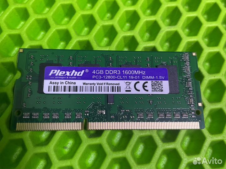 Новая Sodimm ddr3 4gb 1600