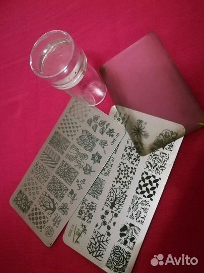 Маникюр. набор для стемпинга