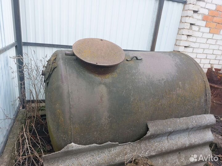 Бочка металлическая