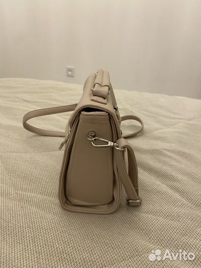 Сумка женская бежевая