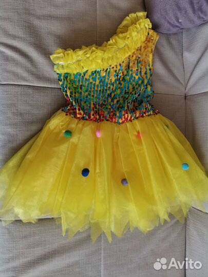 Костюм для выступления для девочки от 6 до 8 лет