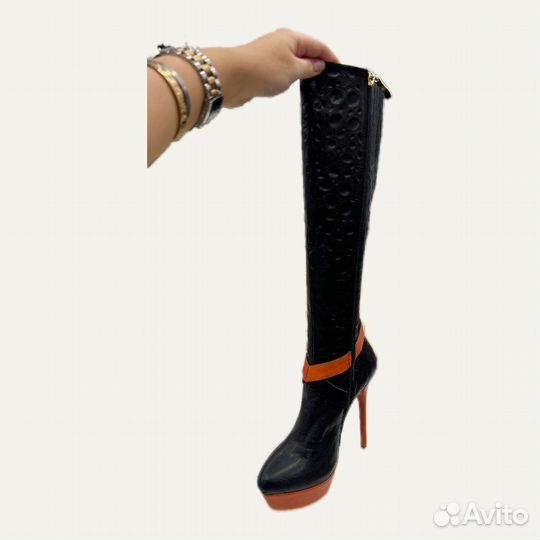 Сапоги женские натуральная кожа