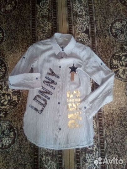 Рубашка на девочку рост до 164 см