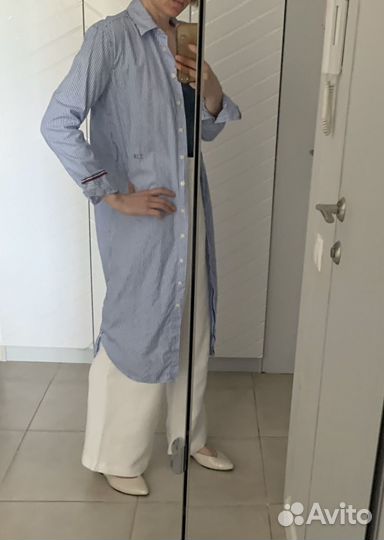 Платье рубашка женская tommy hilfiger 4