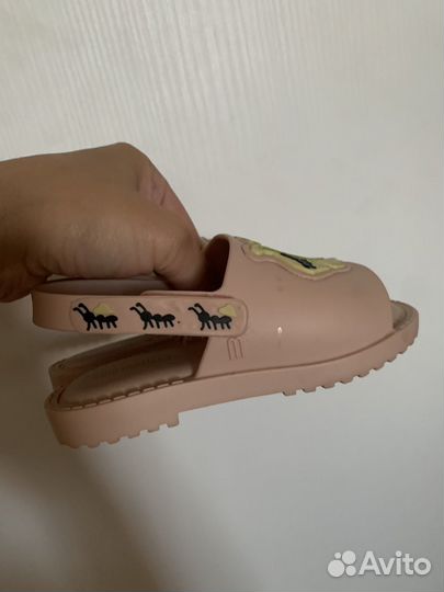 Mini melissa сандалии 24 для девочки