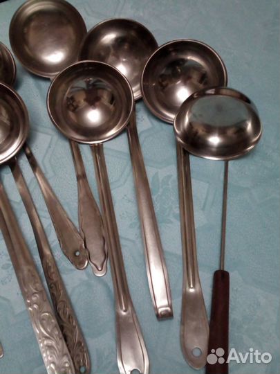 Половник шумовка лопатка нержавейка СССР