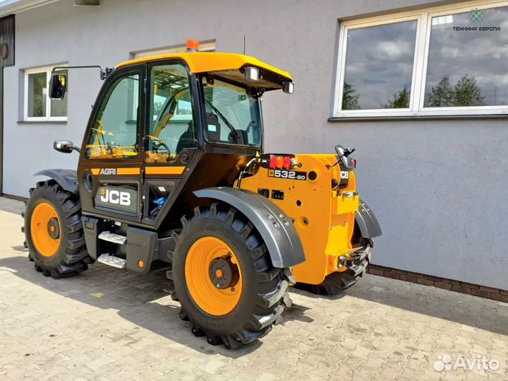 Телескопический погрузчик JCB 532-60 Agri, 2022