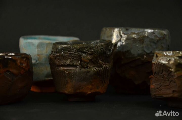 Пиала для чая пуэра ручной работы куринуки