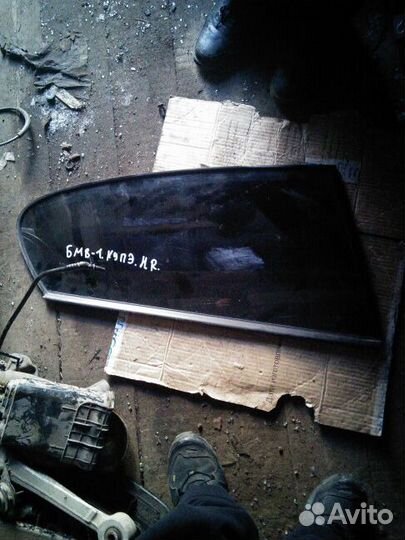 Стекло заднее правое бмв 1 e87/81