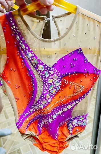 Купальник для художественной гимнастики 120-126 см