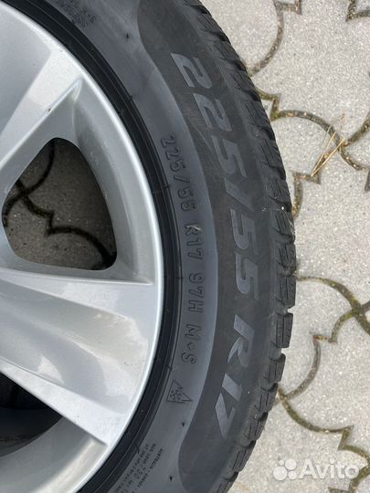 Комплект колес r17 зима run flat