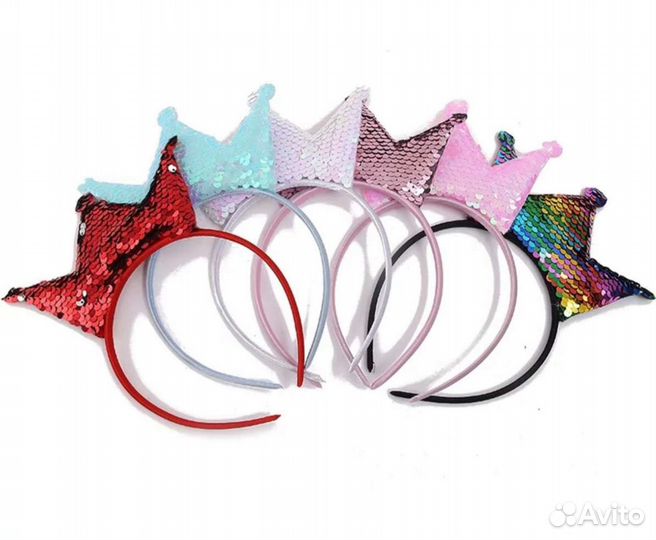 Ободок ушкии корона бант фотосессии