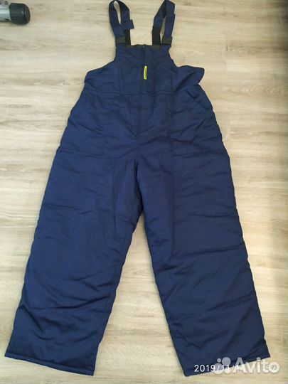 Полукомбинезон мужской зимний, размер 60-62