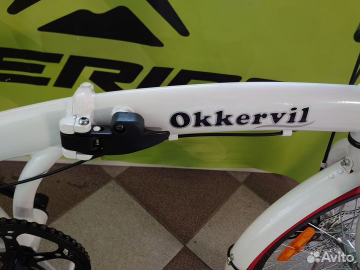 Велосипед складной okkervil 3 скорости