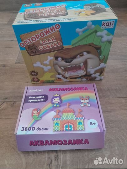 Аквамозаика и настольная игра
