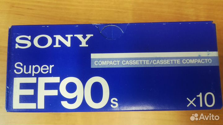 Блок Аудио кассет Sony EF90s