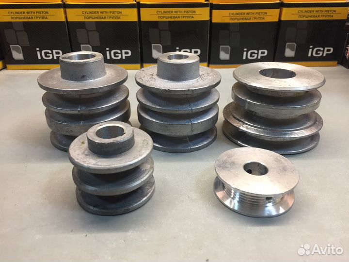 Шкив 3х ручейный для Двигателя