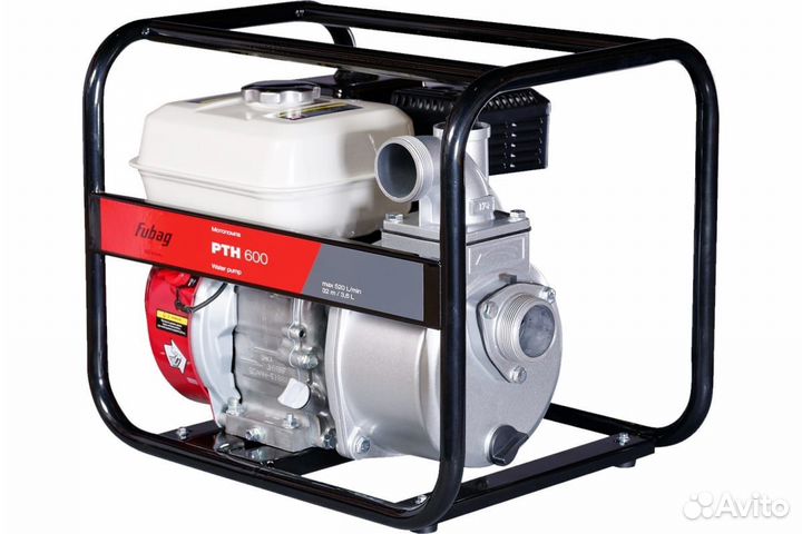 Бензиновая мотопомпа fubag PTH 600, шт 838249