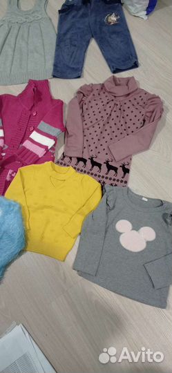 Вещи тёплые для девочки