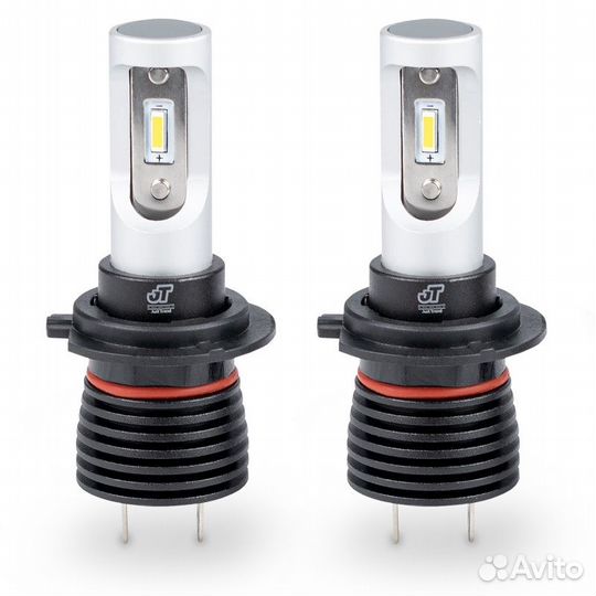Светодиодная лампа JT LED H7/H4/H11 12/24V 2 шт