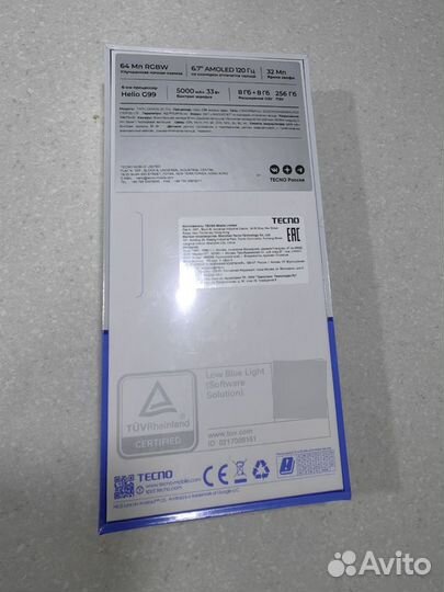 TECNO Camon 20 Pro, 8/256 ГБ