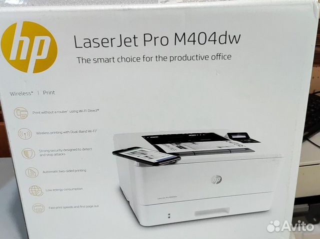 Принтер лазерный HP M404dw новый