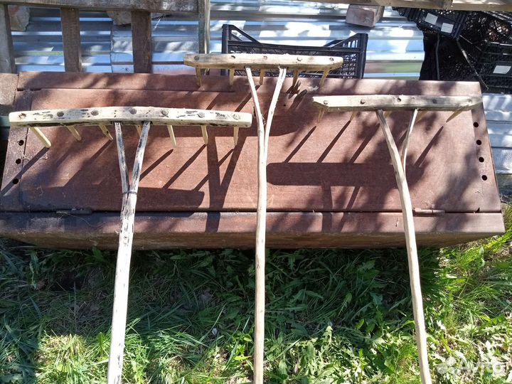 Стоговые вилы, грабли